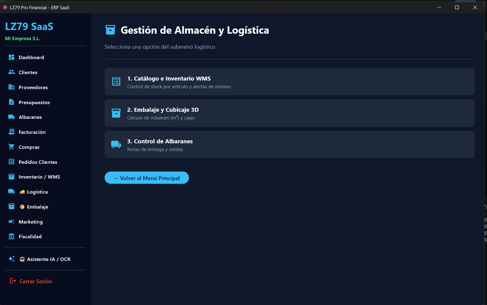 Gestión de Almacén LZ79
